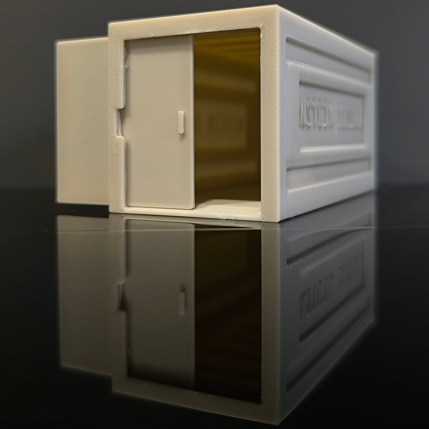 Kő színű hot wheels kisautó garázs