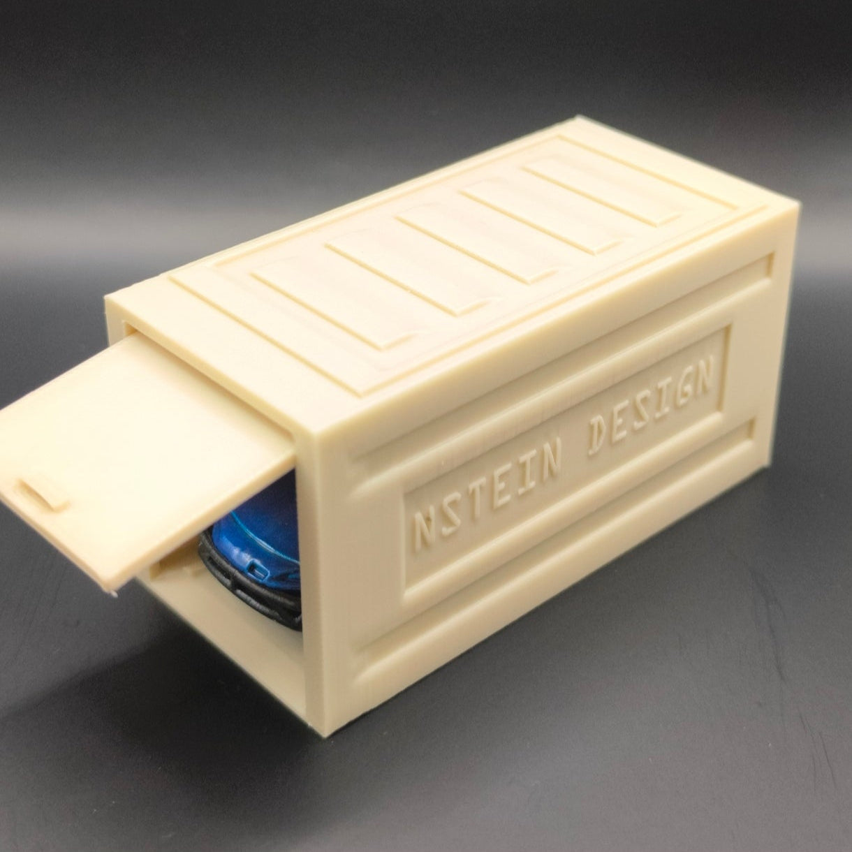 Kisautó garázs 2.0 - Hot Wheels, Majorette, Matchbox kompatibilis (Befelé nyíló)