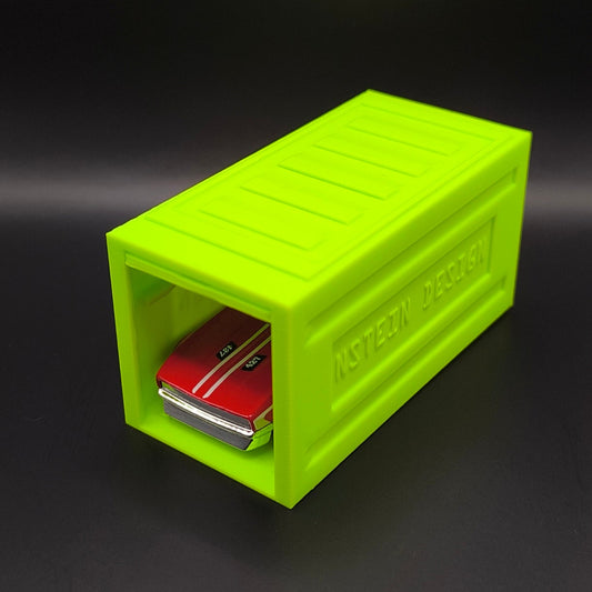 Kisautó garázs 2.0 - Hot Wheels, Majorette, Matchbox kompatibilis (Befelé nyíló)